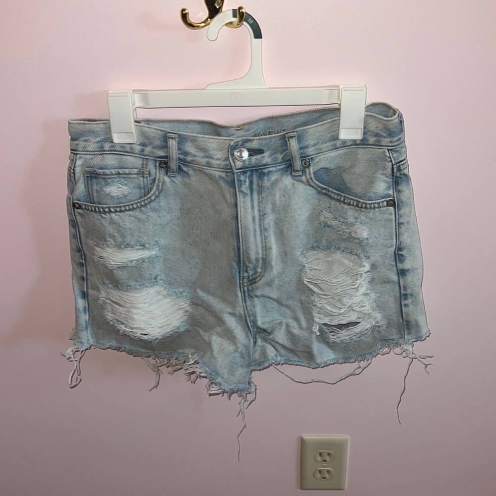 american eagle jean shorts
